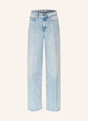 Drykorn Jeansy Wide Leg Flung blau