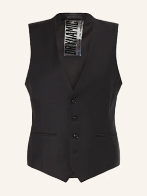 Drykorn Kamizelka Garniturowa Malmo Slim Fit schwarz