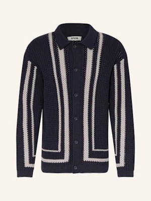 Drykorn Kardigan Emiliano blau