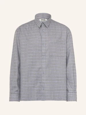 Drykorn Koszula Flanelowa Baunt Comfort Fit grau szary