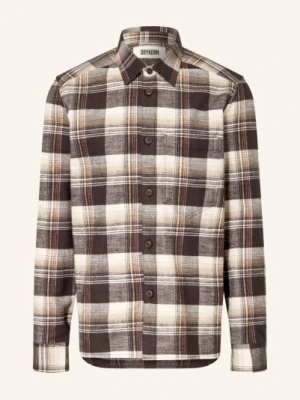 Drykorn Koszula Flanelowa Dieggo Comfort Fit braun