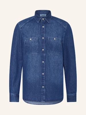 Drykorn Koszula Jeansowa Nowen Regular Fit blau