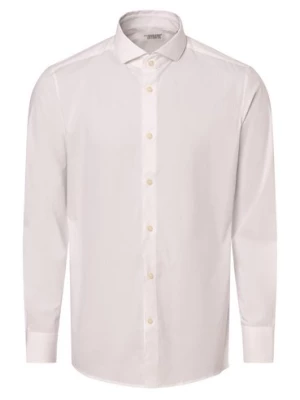 Drykorn Koszula męska - Jedda Mężczyźni Slim Fit biały jednolity,