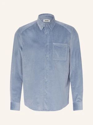 Drykorn Koszula Sztruksowa Liet Comfort Fit blau