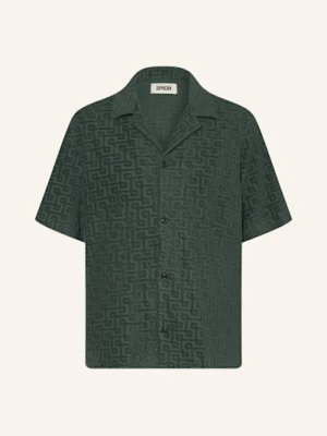 Drykorn Koszula Z Klapami Bijan Relaxed Fit Z Frottee gruen