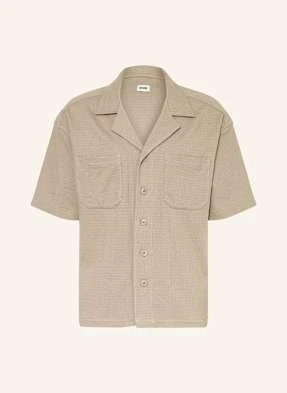 Drykorn Koszula Z Klapami Lauwrenz Comfort Fit Z Dżerseju beige