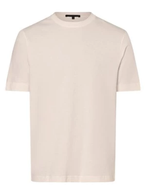 Drykorn Koszulka męska - Raphael Mężczyźni Bawełna biały jednolity,