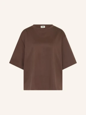 Drykorn Koszulka Oversize Pinara braun BRĄZOWY