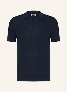 Drykorn Koszulka Polo Braian Z Dzianiny blau