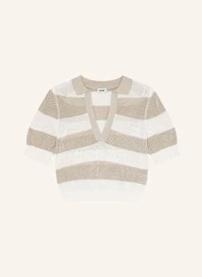 Drykorn Koszulka Polo Z Dzianiny Dylai beige
