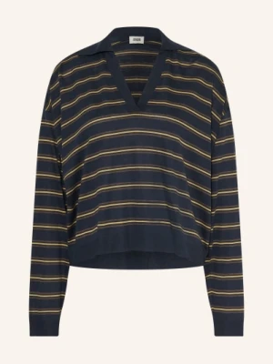 Drykorn Koszulka Polo Z Dzianiny Pirill blau