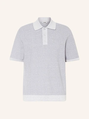 Drykorn Koszulka Polo Z Dzianiny Tamian Relaxed Fit blau