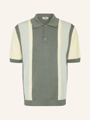 Drykorn Koszulka Polo Z Dzianiny Tamian Relaxed Fit gruen
