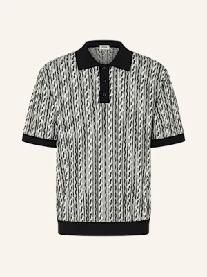 Drykorn Koszulka Polo Z Dzianiny Tamian Relaxed Fit schwarz
