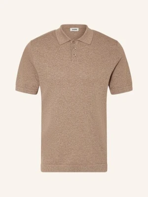Drykorn Koszulka Polo Z Dzianiny Triton Regular Fit beige