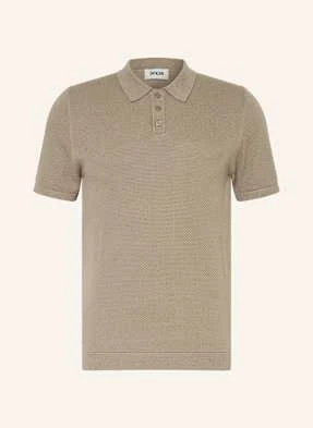 Drykorn Koszulka Polo Z Dzianiny Triton Regular Fit braun