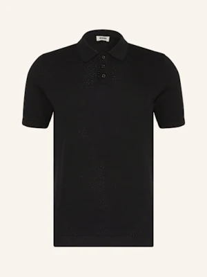 Drykorn Koszulka Polo Z Dzianiny Triton Regular Fit schwarz