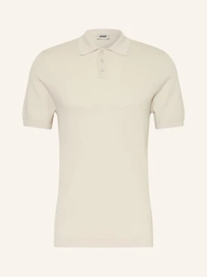 Drykorn Koszulka Polo Z Dzianiny Triton Regular Fit weiss ECRU