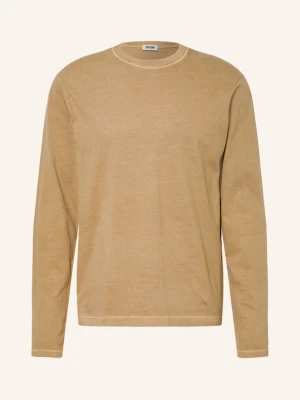 Drykorn Koszulka Z Długim Rękawem Taldor beige JASNOBRĄZOWY
