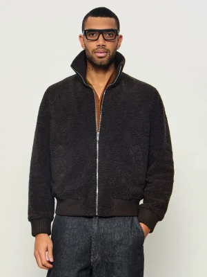 Drykorn Kurtka bomber Gralon | Regular Fit | shearling czarny