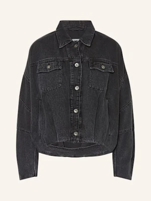 Drykorn Kurtka Jeansowa Oversize Blaxton schwarz