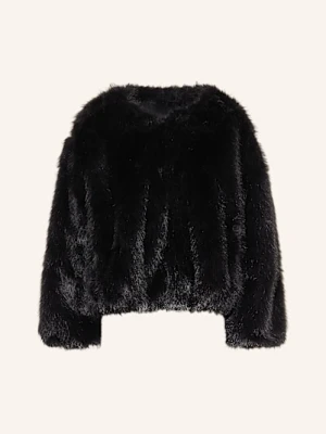 Drykorn Kurtka Kilchurn Ze Sztucznego Futra schwarz