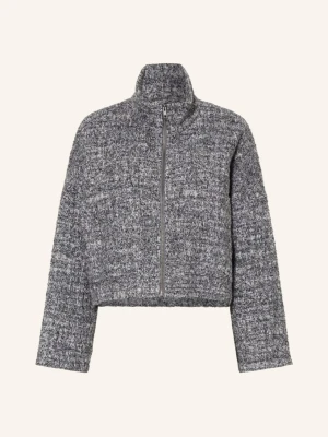 Drykorn Kurtka Pudełkowa Elstow Z Tkaniny Bouclé grau