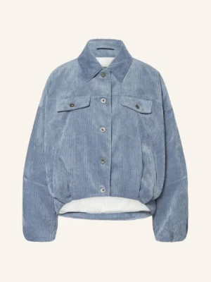 Drykorn Kurtka Z Tkaniny Sztruksowej Blaxton blau