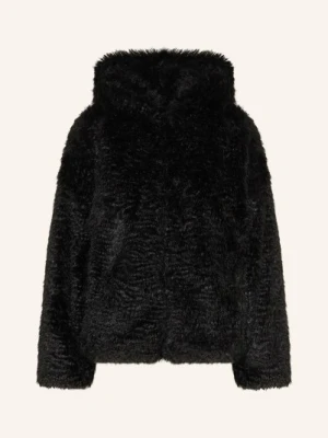 Drykorn Kurtka Ze Sztucznego Futra Emneth schwarz