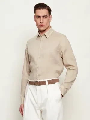 Drykorn Lniana koszula RAMIS | Regular Fit