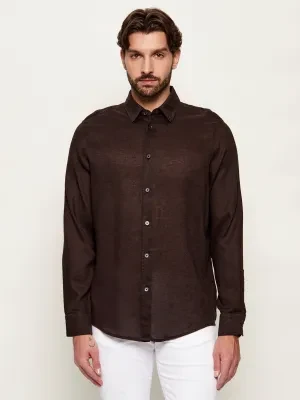 Drykorn Lniana koszula RAMIS | Regular Fit