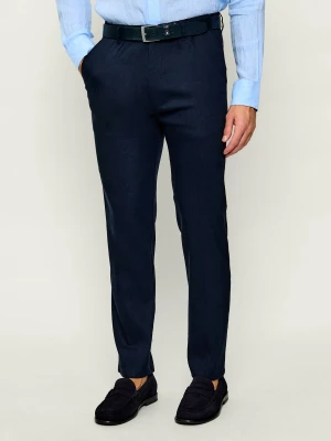 Drykorn Lniane spodnie DEGER | Regular Fit