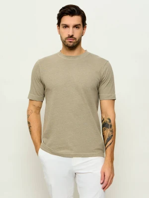 Drykorn Lniany t-shirt RAPHAEL | Regular Fit