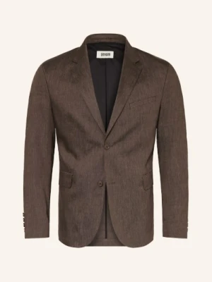 Drykorn Marynarka Garniturowa Yames Slim Fit Z Dodatkiem Lnu braun 1104 braun