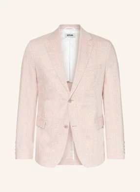 Drykorn Marynarka Yames Slim Fit Z Lnem rosa