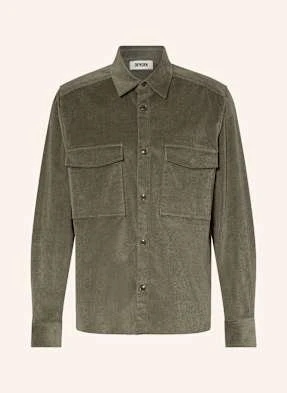 Drykorn Overjacket Ze Sztruksu Gunray gruen