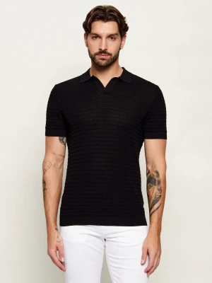 Drykorn Polo BRAIAN | Regular Fit | mercerised czarny