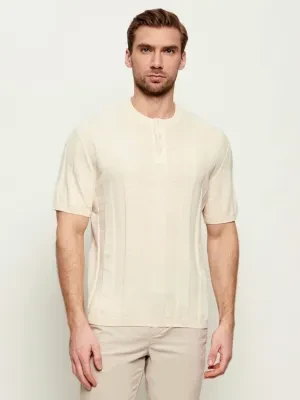 Drykorn Polo FREEKO | Regular Fit | z dodatkiem lnu