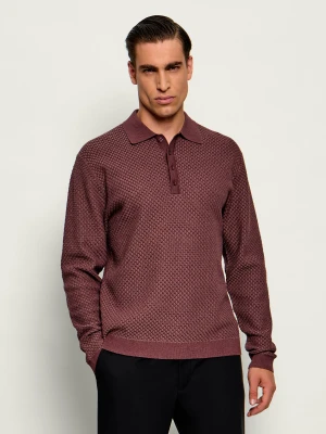 Drykorn Polo Jonnte | Regular Fit bordowy
