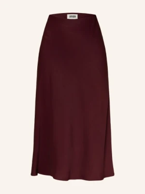 Drykorn Spódnica Satynowa Ura rot