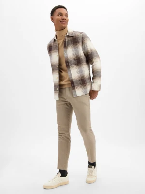 Drykorn Spodnie - Ajend Mężczyźni beżowy marmurkowy,