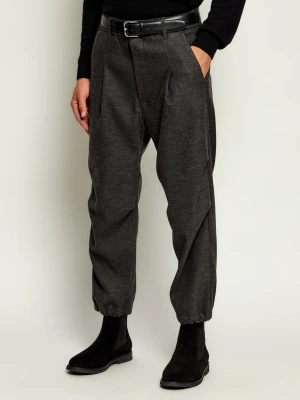 Drykorn Spodnie chino Lirog_C | Loose fit grafitowy