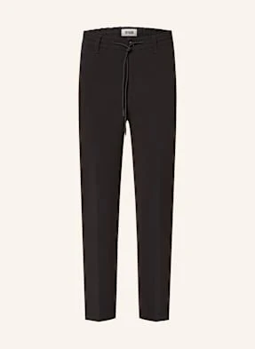 Drykorn Spodnie Deger W Stylu Dresowym Extra Slim Fit schwarz
