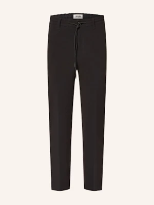 Drykorn Spodnie Deger W Stylu Dresowym Extra Slim Fit schwarz