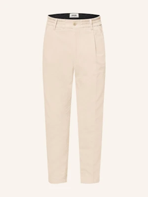 Drykorn Spodnie Garniturowe Chasy Extra Slim Fit Ze Sztruksu beige