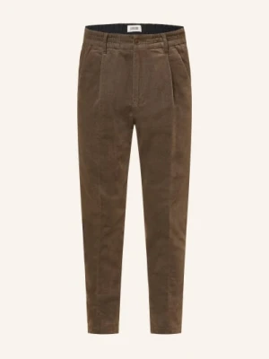 Drykorn Spodnie Garniturowe Chasy Extra Slim Fit Ze Sztruksu gruen