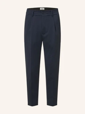 Drykorn Spodnie Garniturowe Chasy Regular Fit Z Krótszymi Nogawkami blau