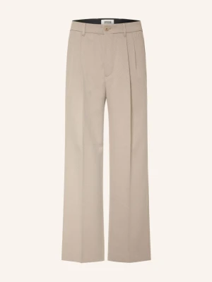 Drykorn Spodnie Leek Wide O Regularnym Kroju beige