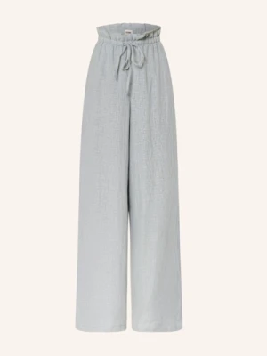 Drykorn Spodnie Marlena Dwindle Z Lnu blau