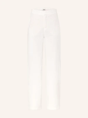 Drykorn Spodnie Marlena Fae Z Lnem weiss